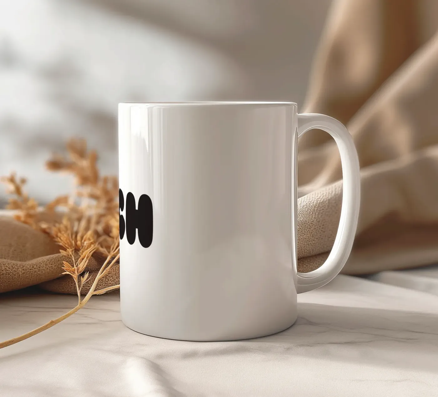 Huch ceramic mug by Verplanungsagentur