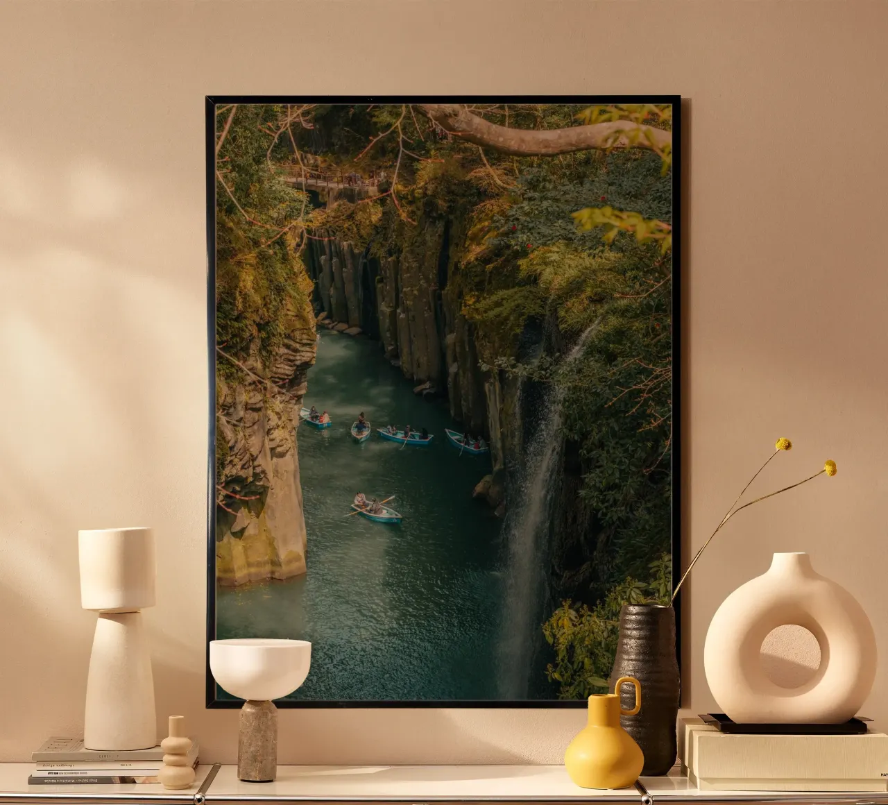 Gola di Takachiho a Miyazaki, Giappone poster da Marcel Bisig