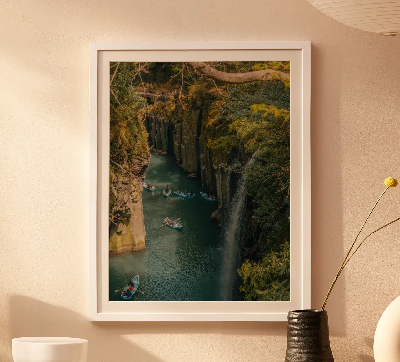Gola di Takachiho a Miyazaki, Giappone poster da Marcel Bisig