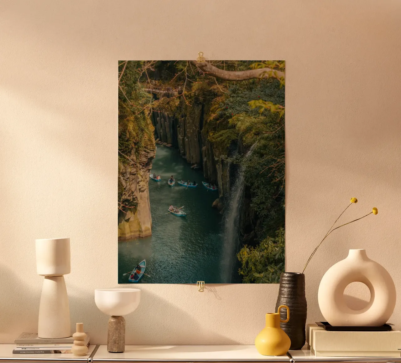Gola di Takachiho a Miyazaki, Giappone poster da Marcel Bisig