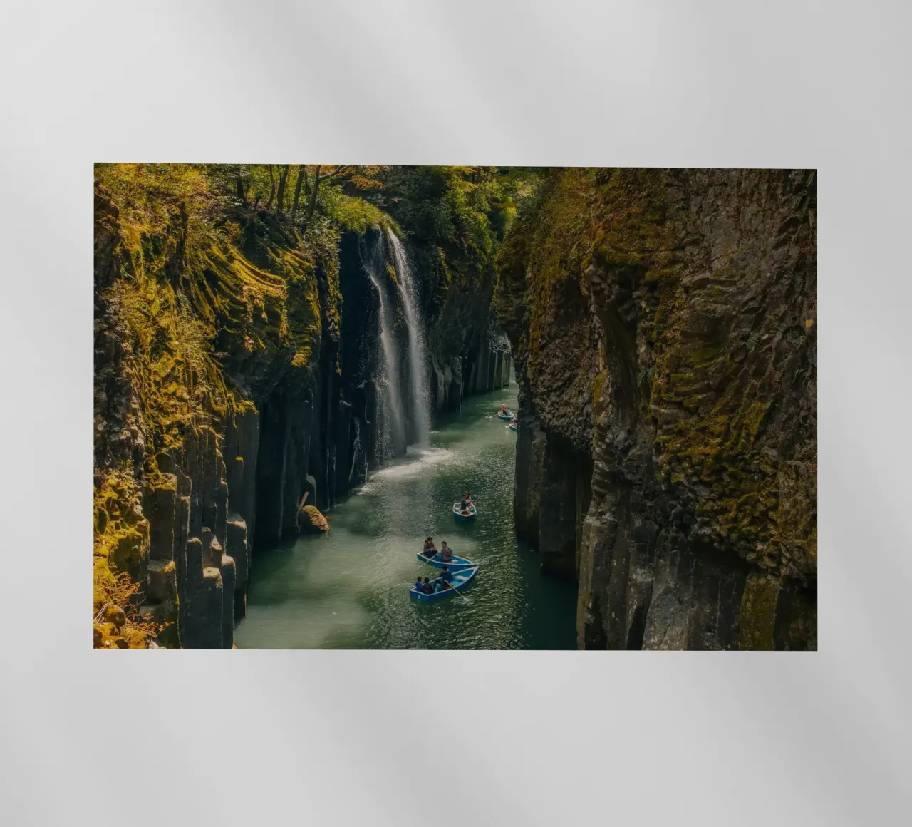 Gola di Takachiho a Miyazaki, Giappone pellicola backlit da Marcel Bisig