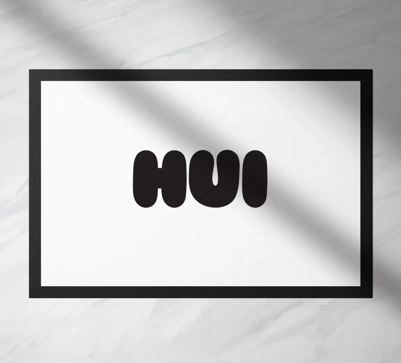 Hui doormat by Verplanungsagentur