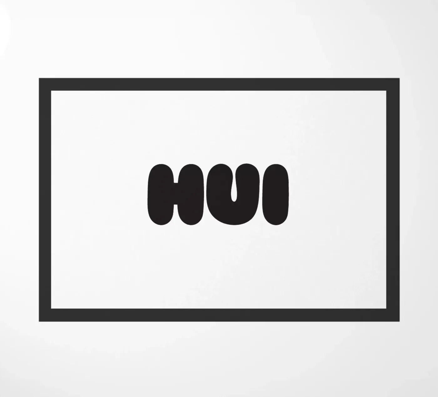 Hui paillasson de Verplanungsagentur
