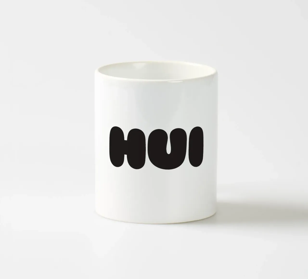Hui tazza in ceramica da Verplanungsagentur
