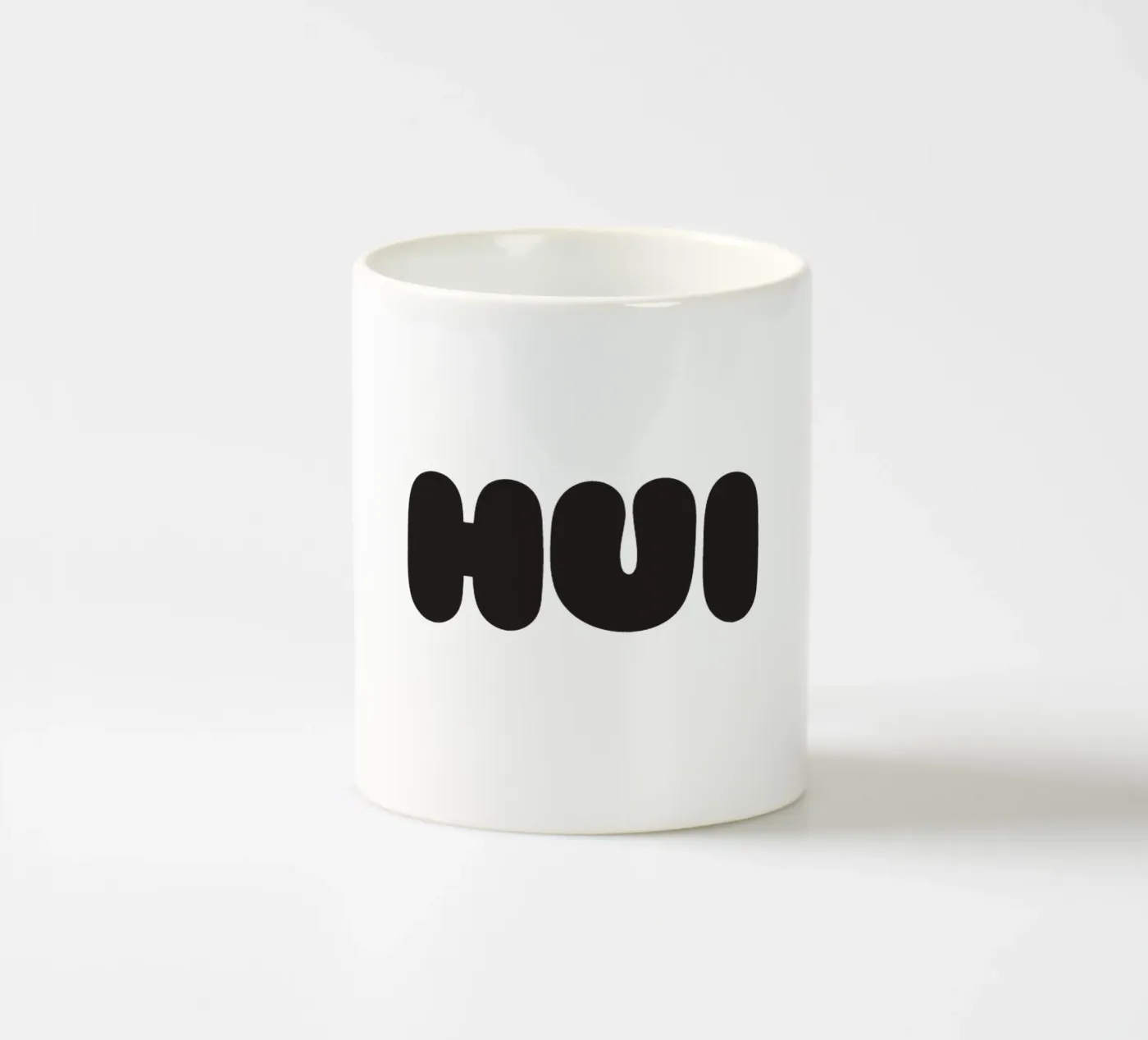 Hui ceramic mug by Verplanungsagentur