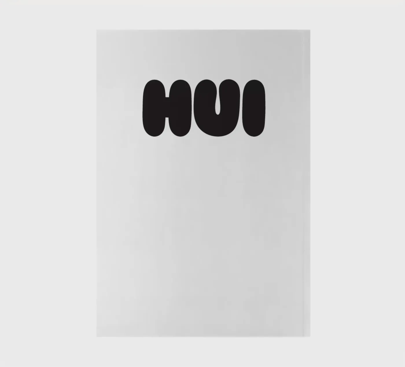 Hui notebook by Verplanungsagentur