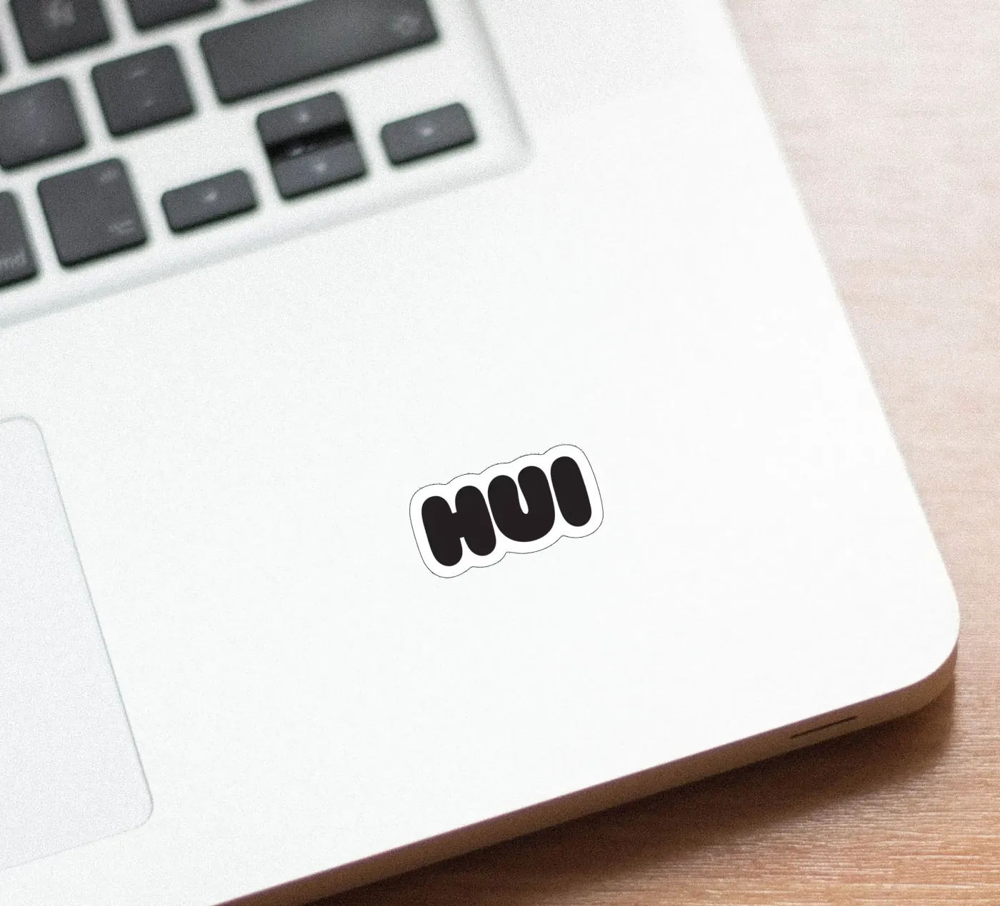 Hui sticker van Verplanungsagentur