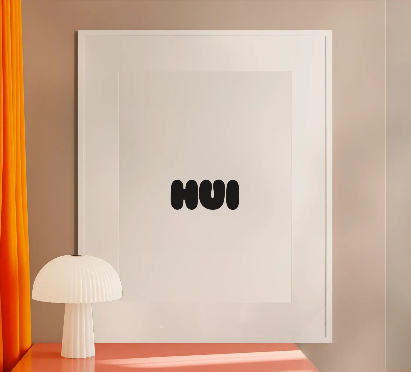 Hui Poster von Verplanungsagentur
