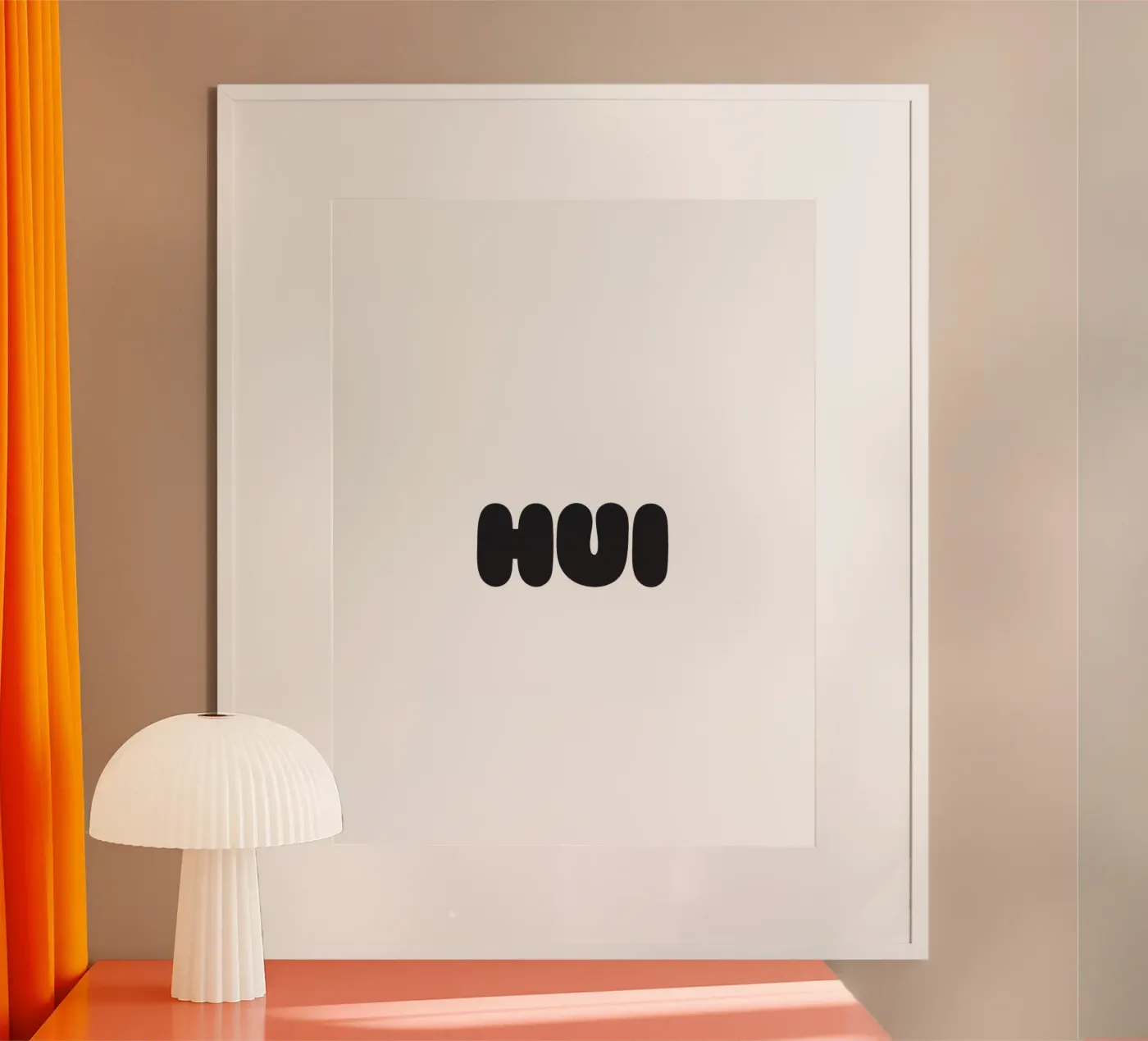 Hui poster by Verplanungsagentur