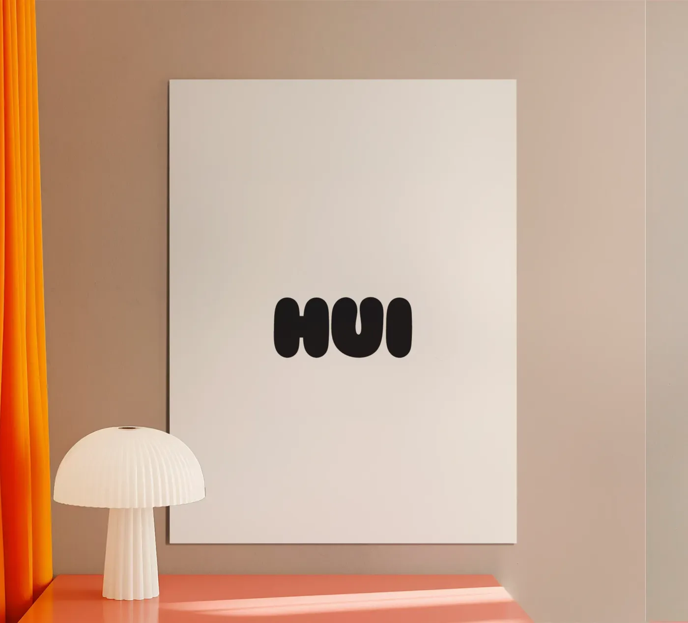 Hui Poster von Verplanungsagentur