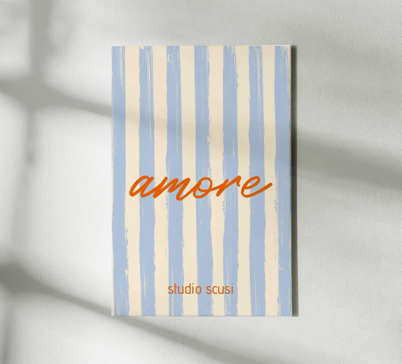 Amore - studio scusi tela con Cornice a cassetta da studio scusi