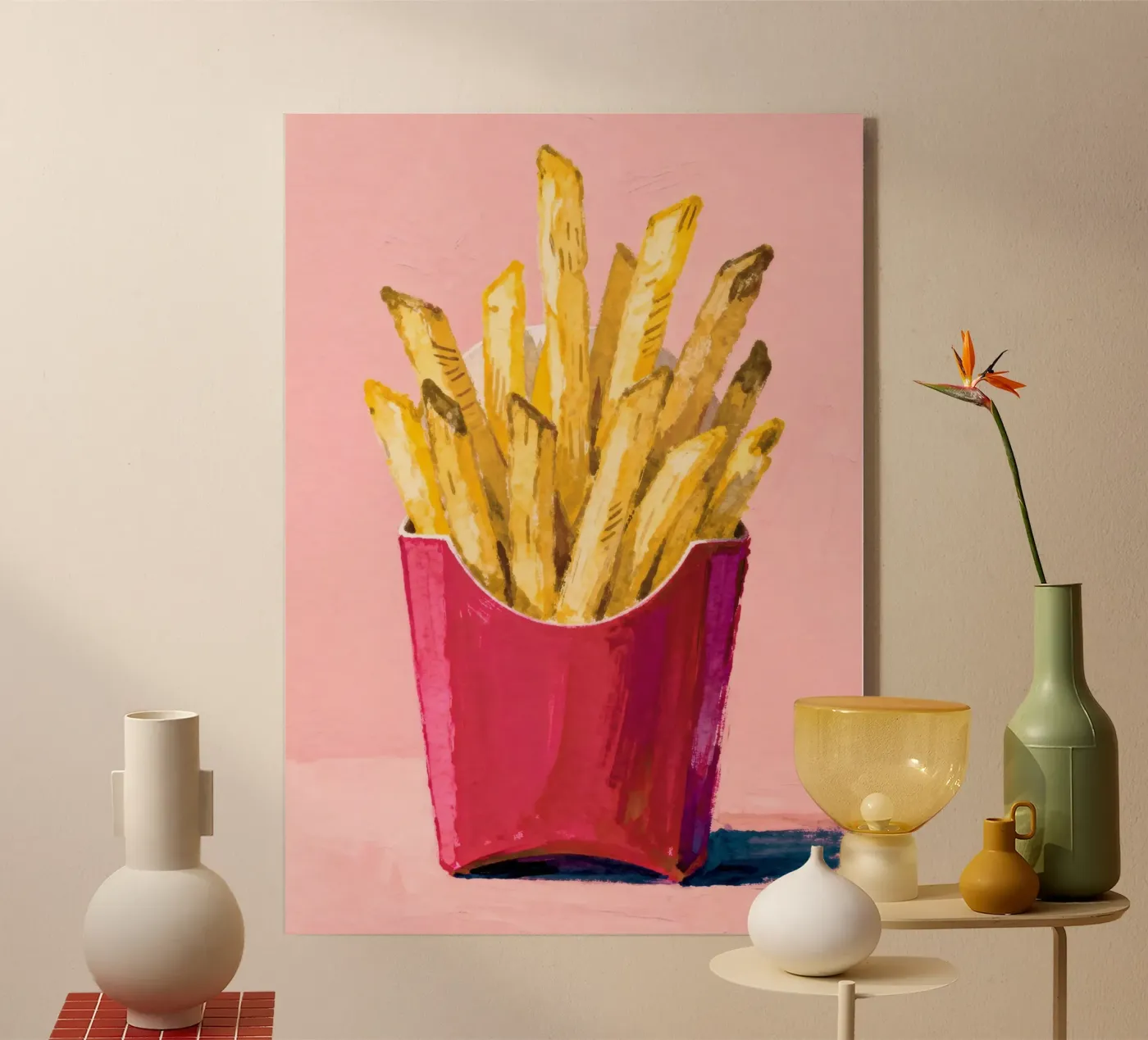 French Fries plexiglass da Attaboy Dsgn