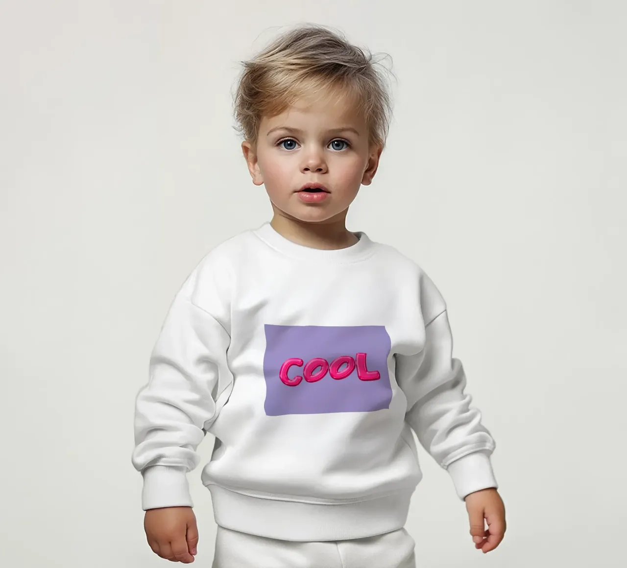 Cool Typography felpa neonato da Attaboy Dsgn