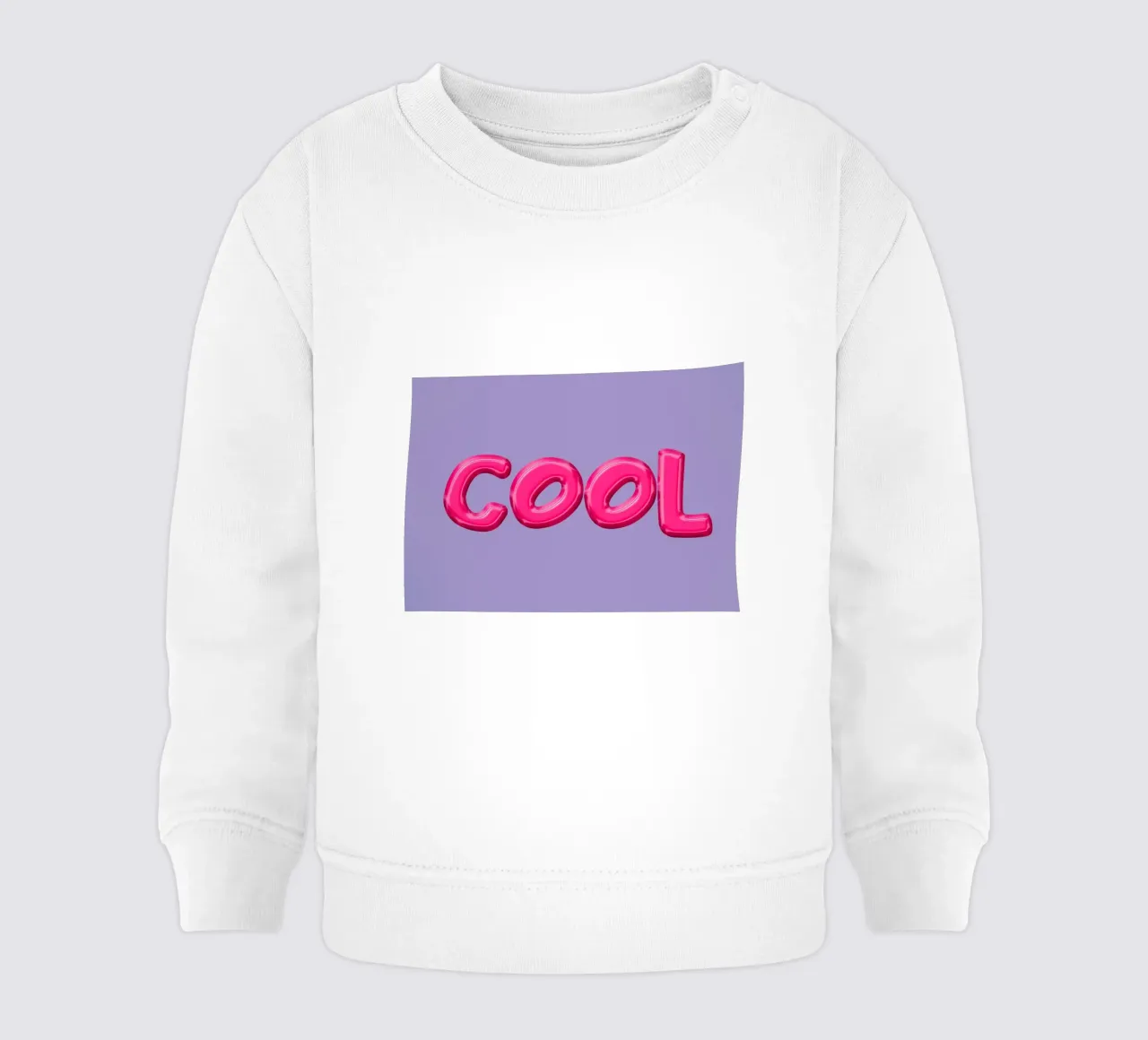 Cool Typography felpa neonato da Attaboy Dsgn