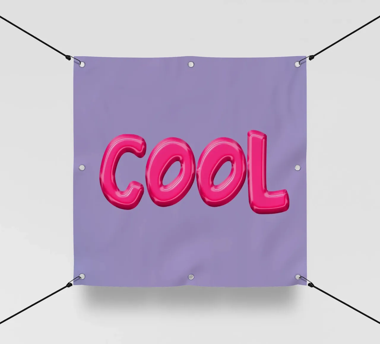 Cool Typography telo in pvc da Attaboy Dsgn