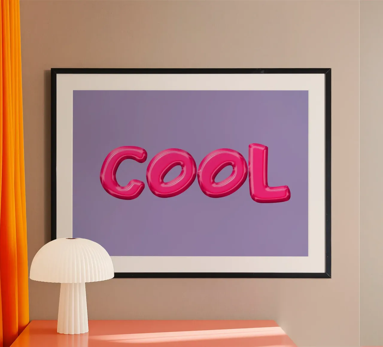 Cool Typography poster da Attaboy Dsgn