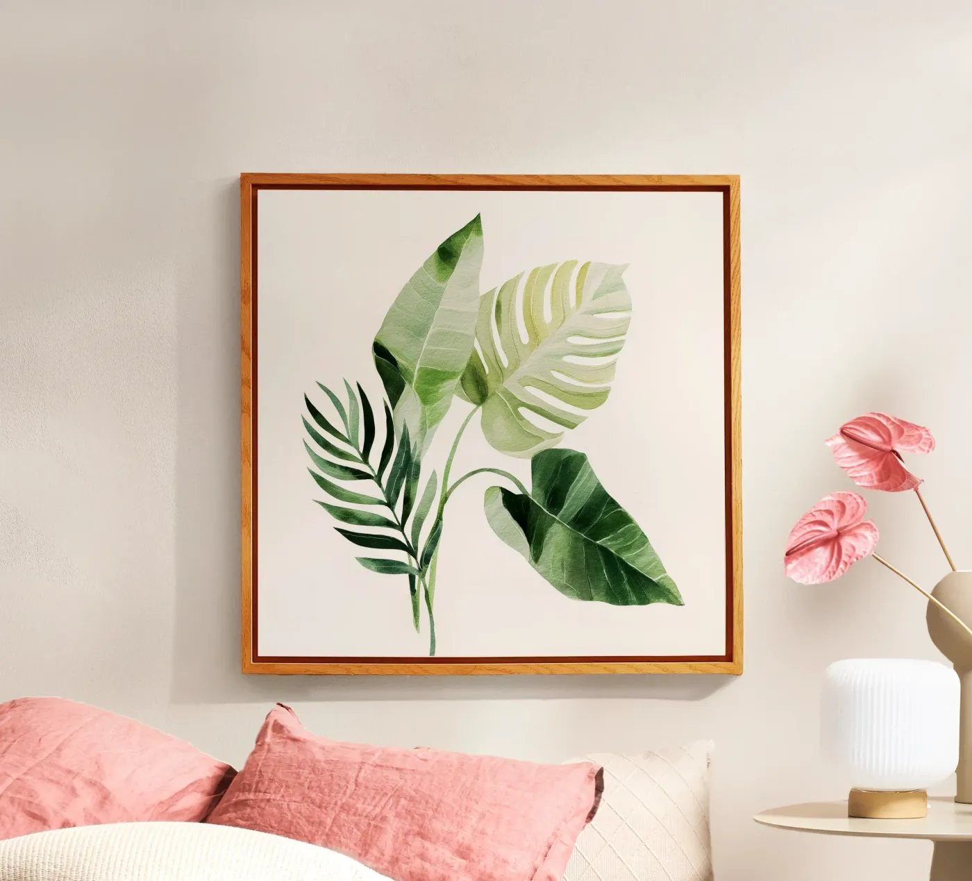 Forme tropicali 1 plexiglass da Sophia Calder Studio