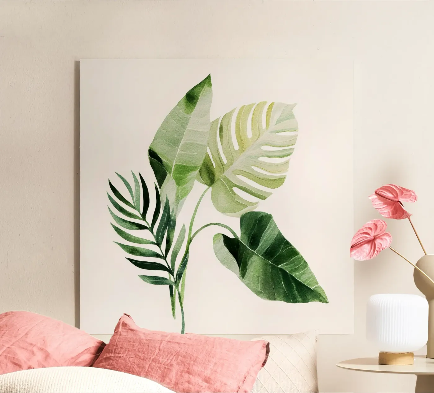 Forme tropicali 1 plexiglass da Sophia Calder Studio