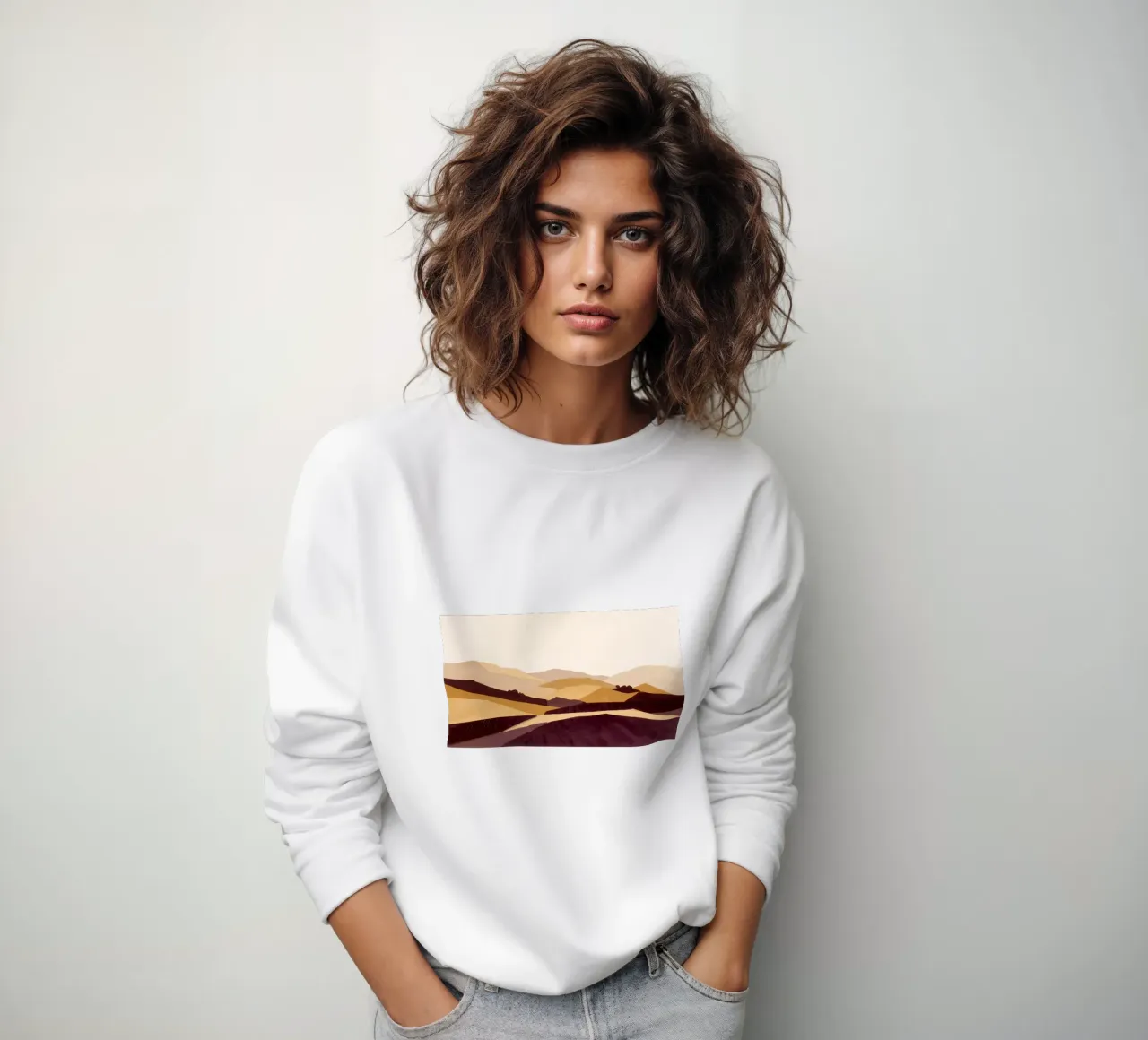 Vigneti in Ocra 2 felpa da Seed & Signal