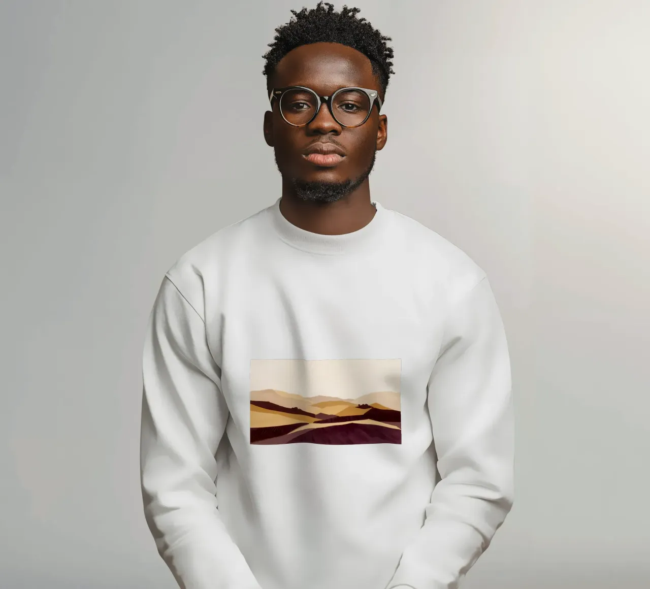 Vigneti in Ocra 2 felpa da Seed & Signal