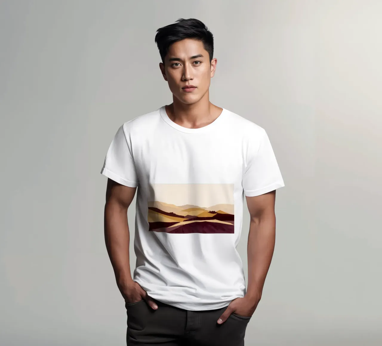 Vigneti in Ocra 2 t-shirt da Seed & Signal