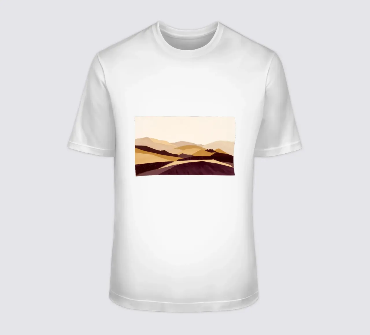 Vigneti in Ocra 2 t-shirt da Seed & Signal