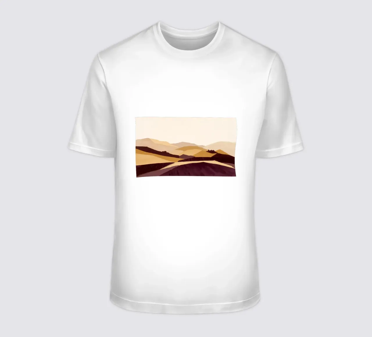 Vigneti in Ocra 2 t-shirt da Seed & Signal