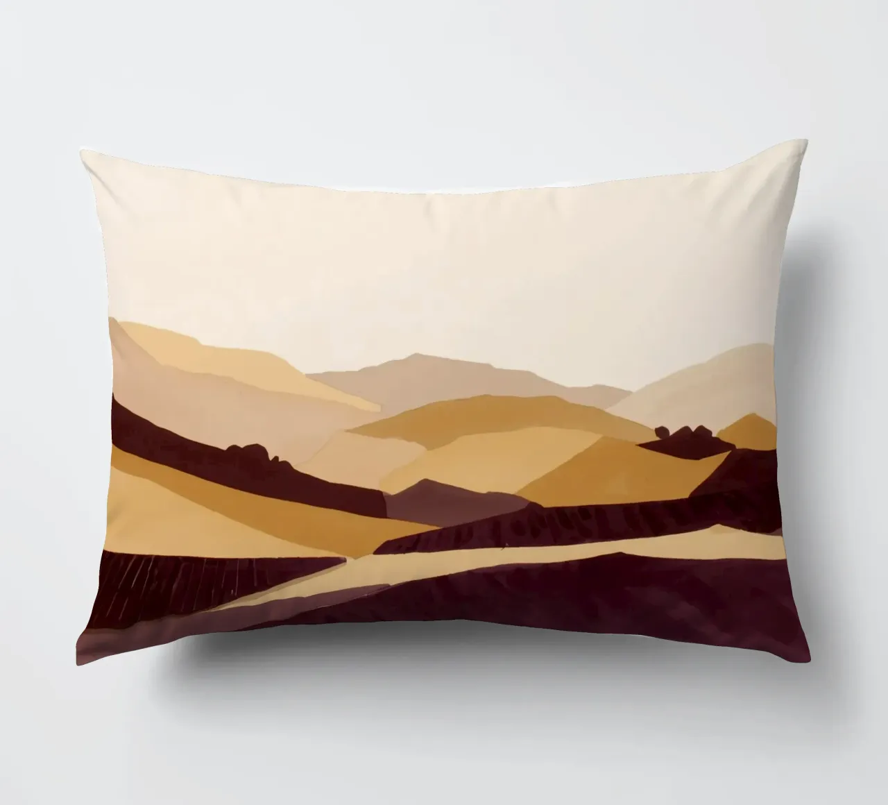 Vigneti in Ocra 2 cuscino da Seed & Signal