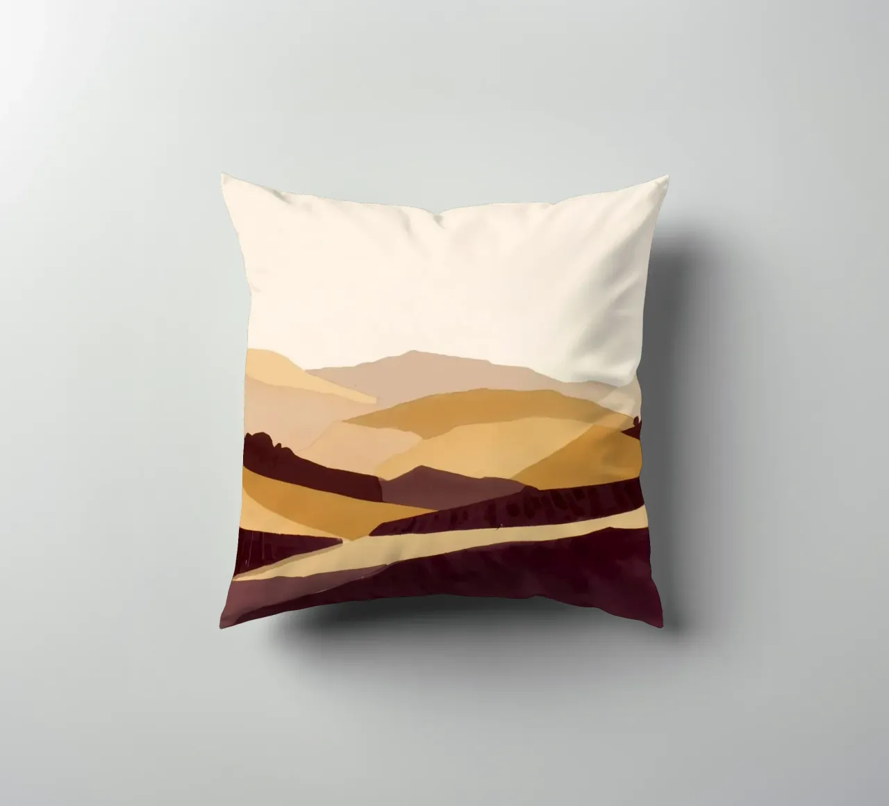 Vigneti in Ocra 2 cuscino da Seed & Signal