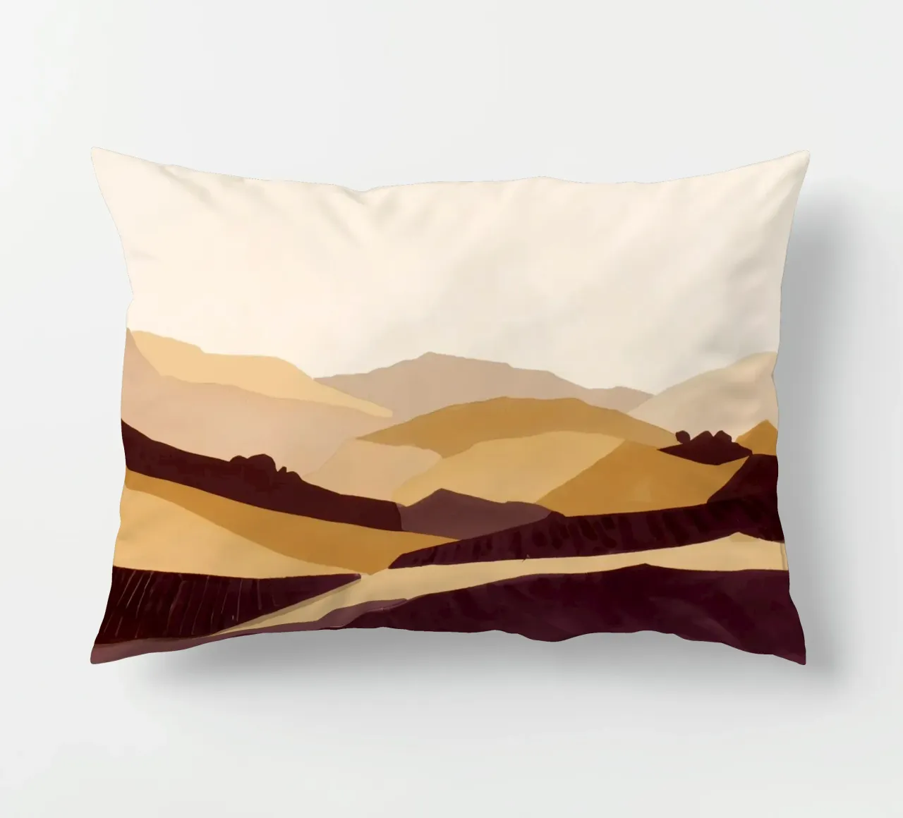 Vigneti in Ocra 2 cuscino da Seed & Signal