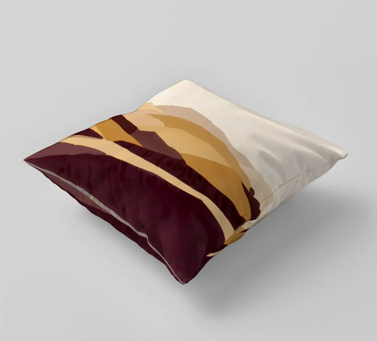 Vigneti in Ocra 2 cuscino da Seed & Signal