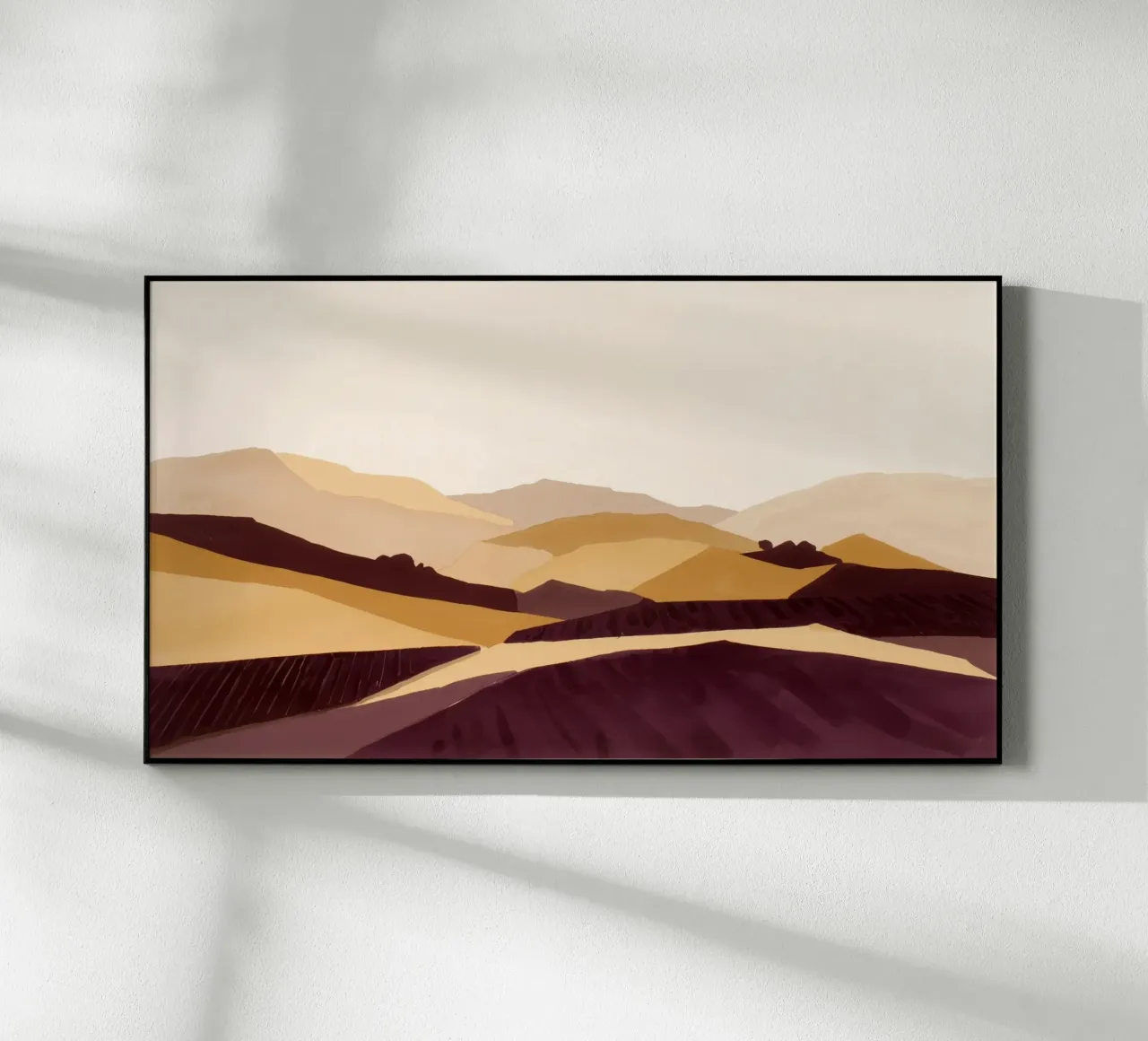 Vigneti in Ocra 2 plexiglass da Seed & Signal