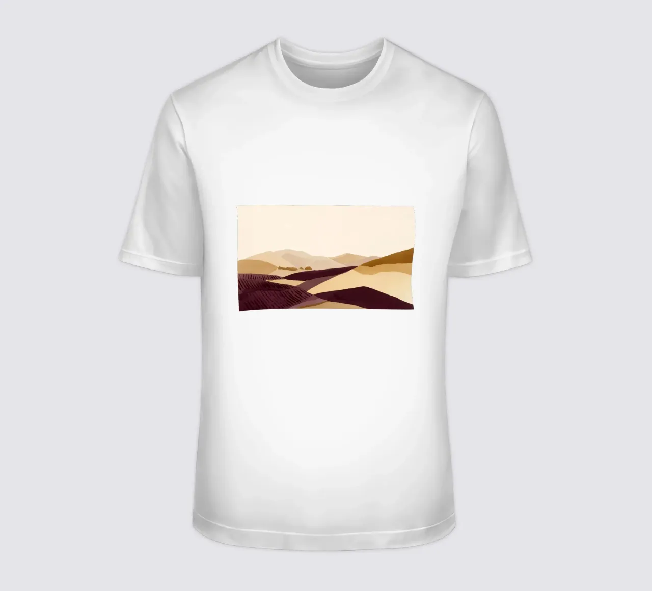 Vigneti in Ocra 3 t-shirt da Seed & Signal