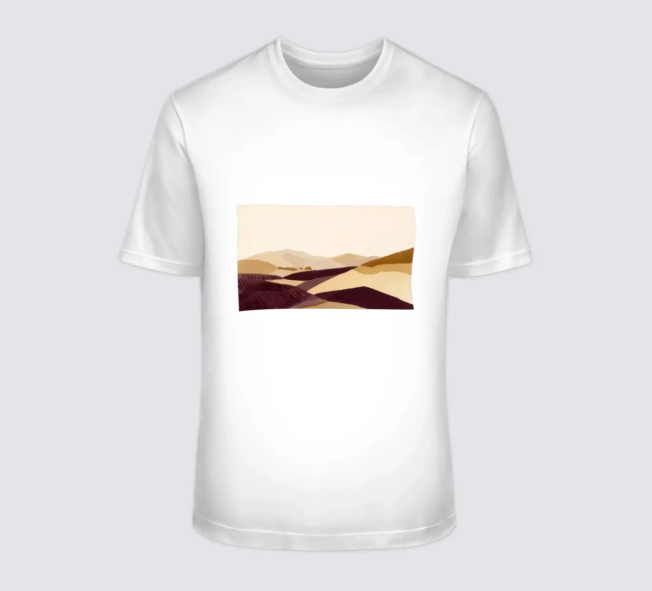 Vigneti in Ocra 3 t-shirt da Seed & Signal