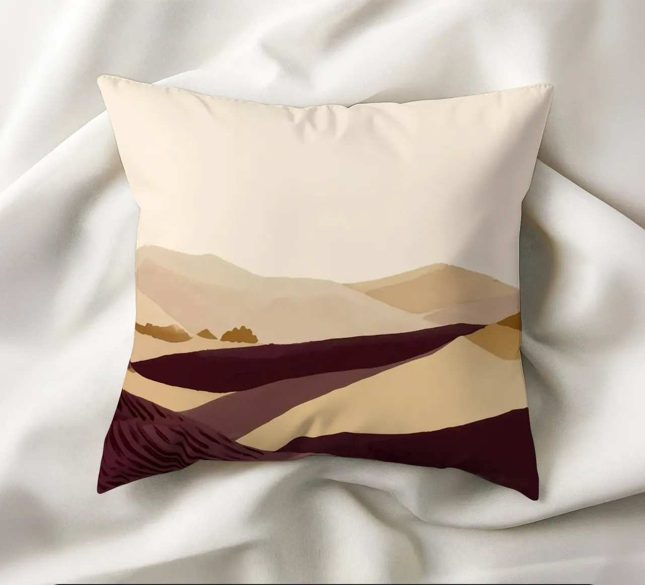 Vigneti in Ocra 3 cuscino da Seed & Signal