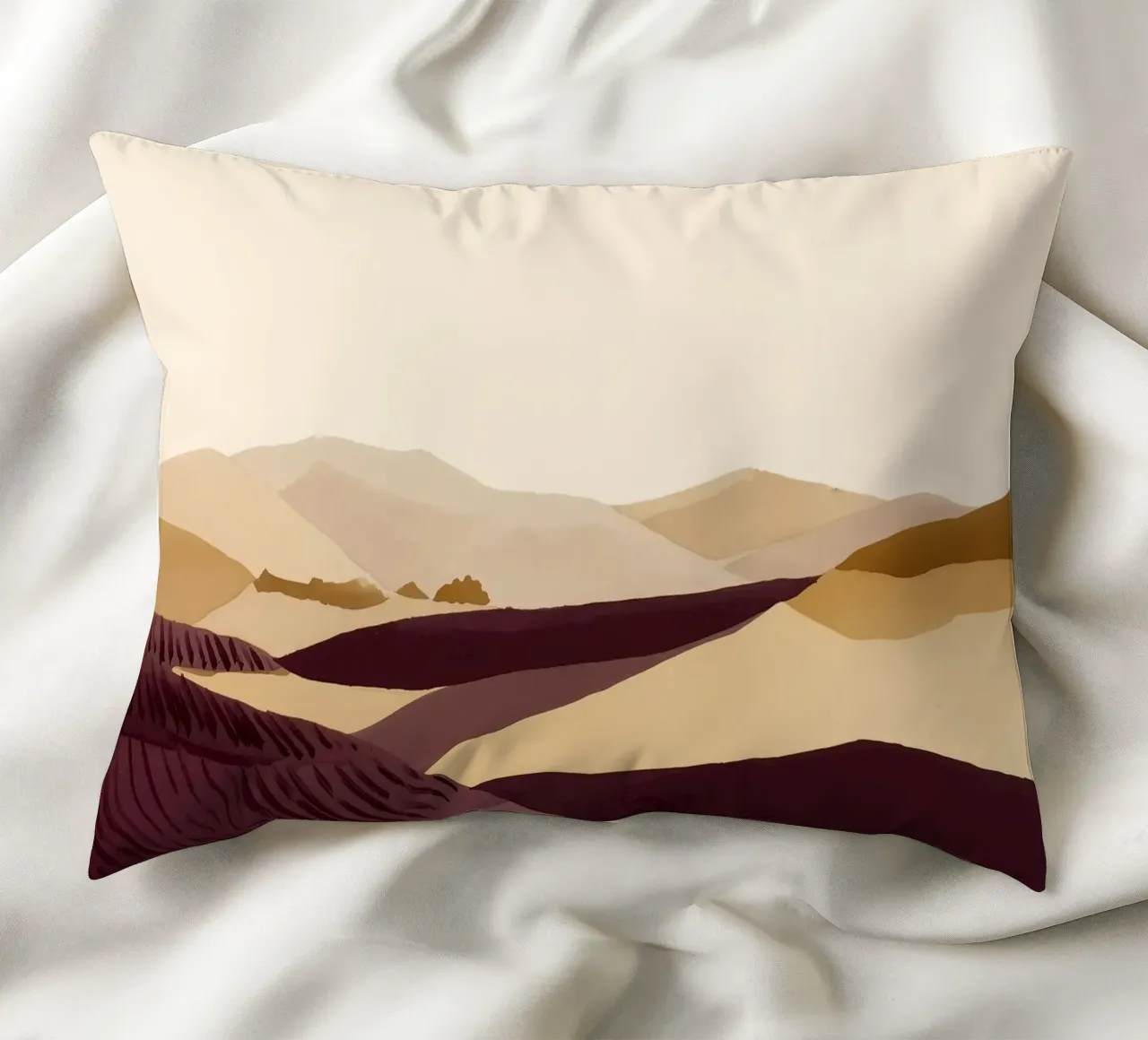 Vigneti in Ocra 3 cuscino da Seed & Signal