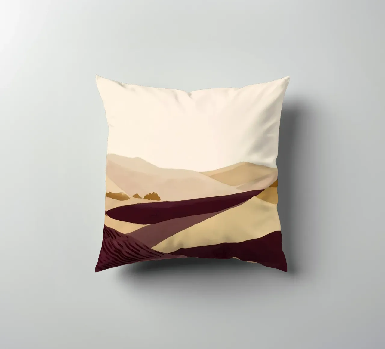 Vigneti in Ocra 3 cuscino da Seed & Signal