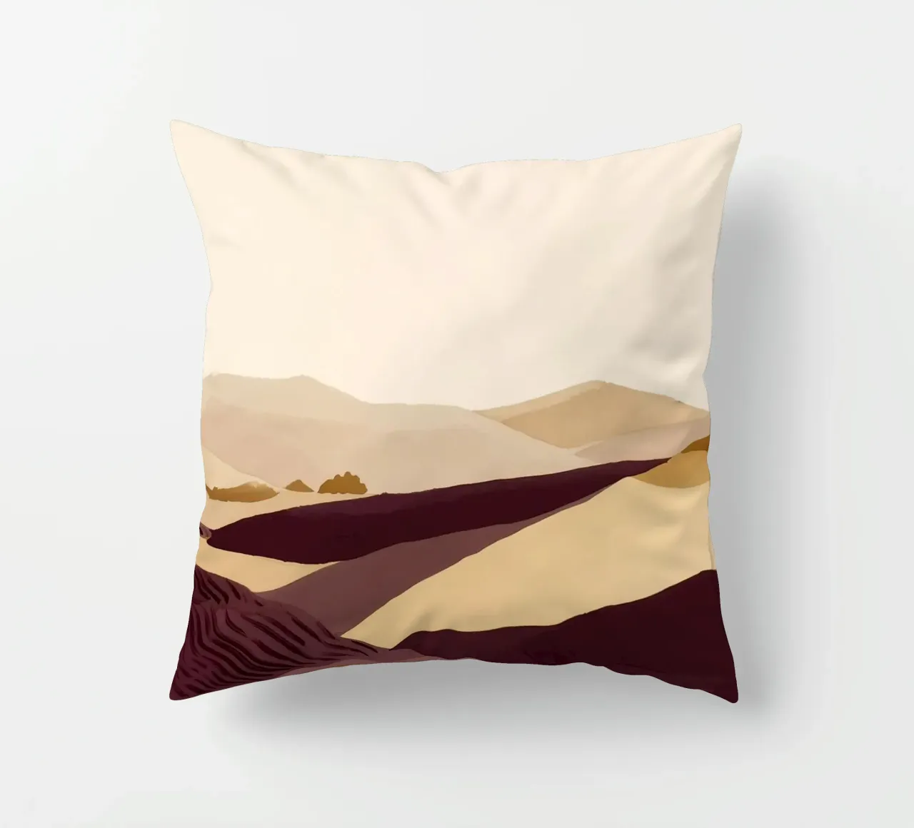 Vigneti in Ocra 3 cuscino da Seed & Signal