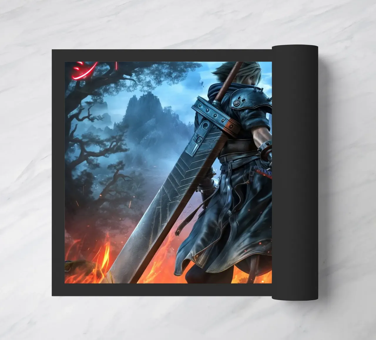 FFVII FF7 Cloud Strife Final Fantasy zerbino da Fleur de Lys
