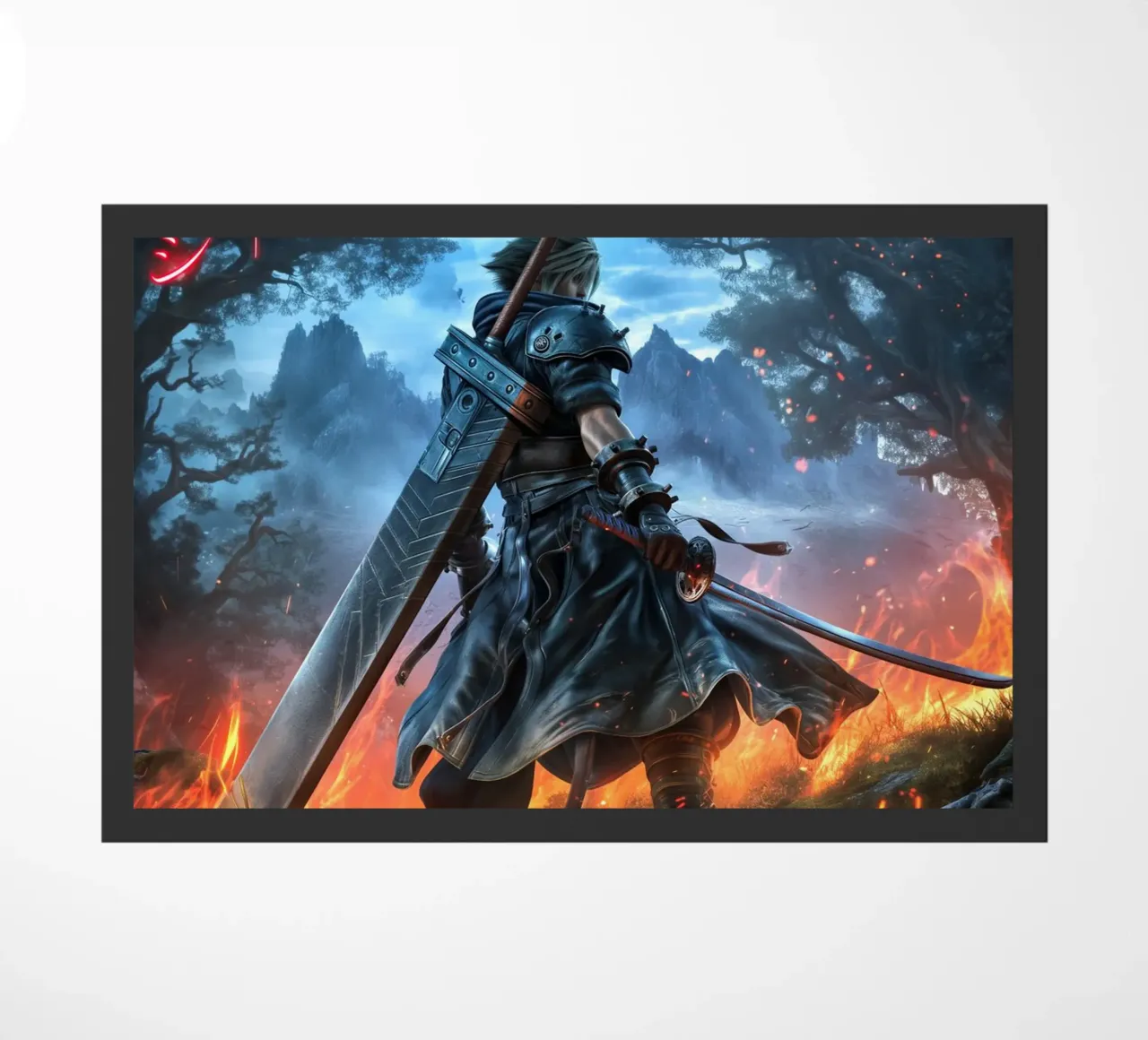 FFVII FF7 Cloud Strife Final Fantasy zerbino da Fleur de Lys