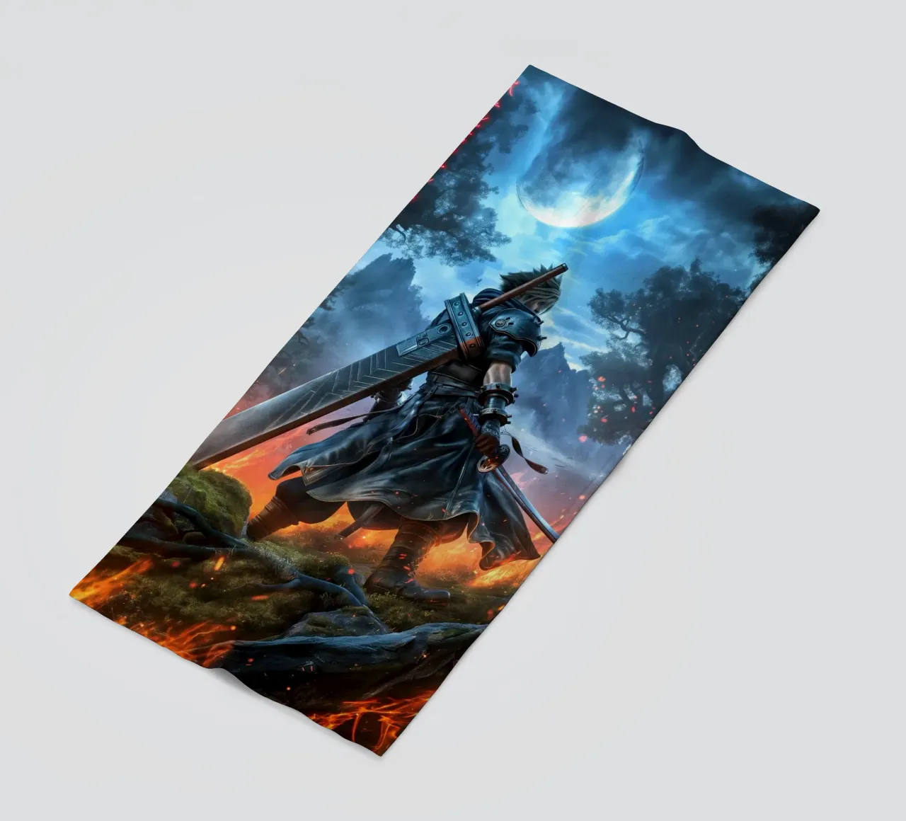 FFVII FF7 Cloud Strife Final Fantasy telo mare da Fleur de Lys