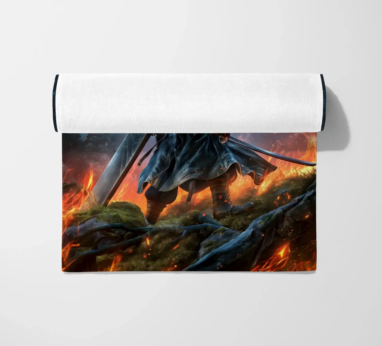 FFVII FF7 Cloud Strife Final Fantasy telo mare da Fleur de Lys