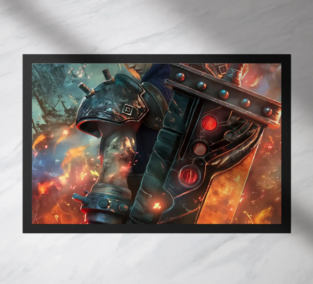 FFVII FF7 Cloud Strife Final Fantasy zerbino da Fleur de Lys