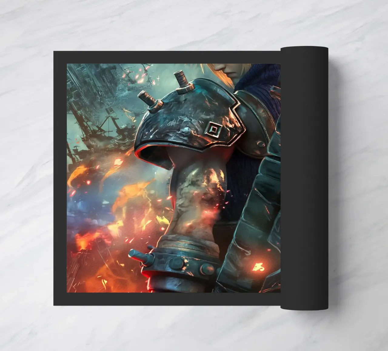 FFVII FF7 Cloud Strife Final Fantasy zerbino da Fleur de Lys