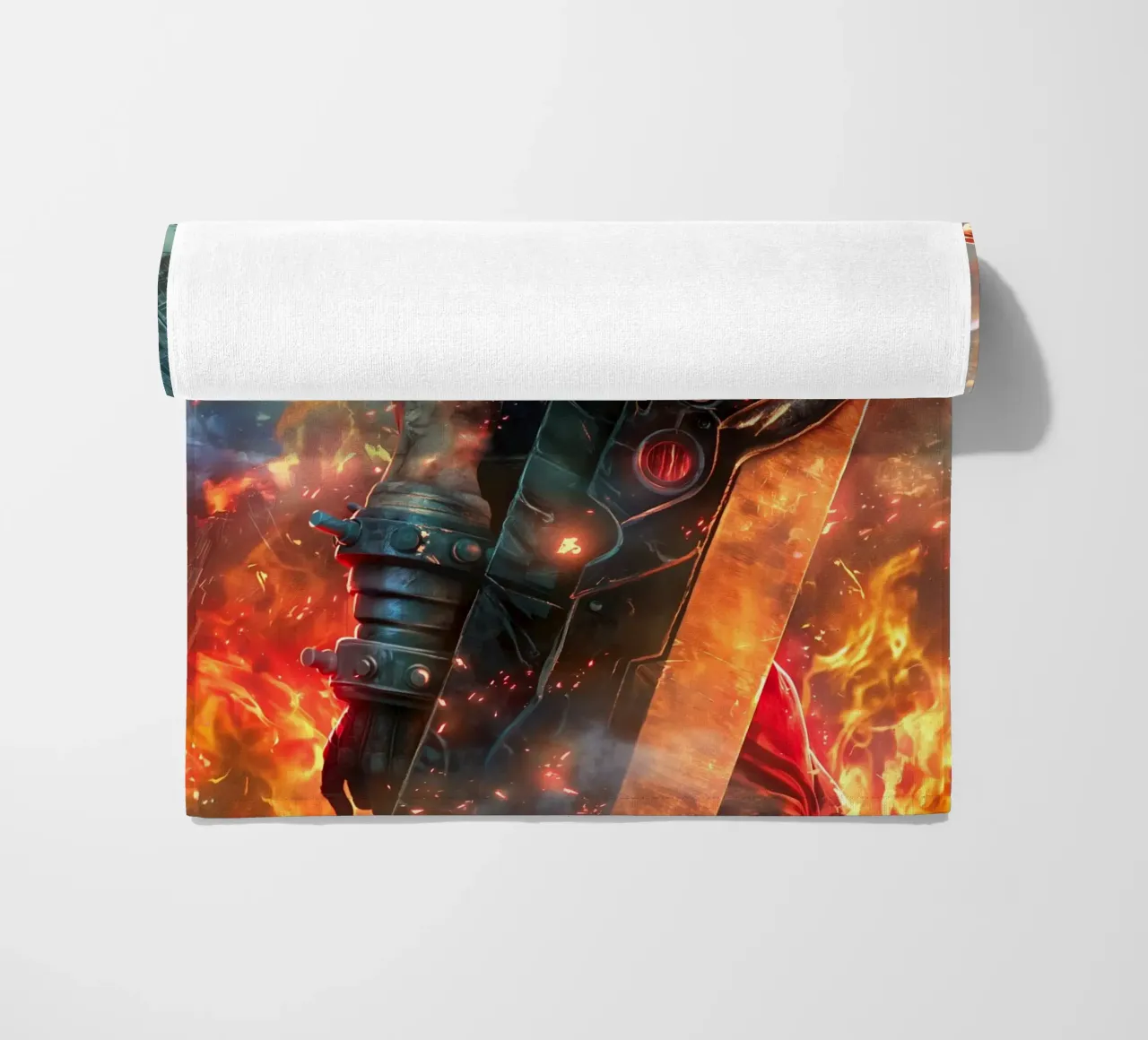 FFVII FF7 Cloud Strife Final Fantasy telo mare da Fleur de Lys