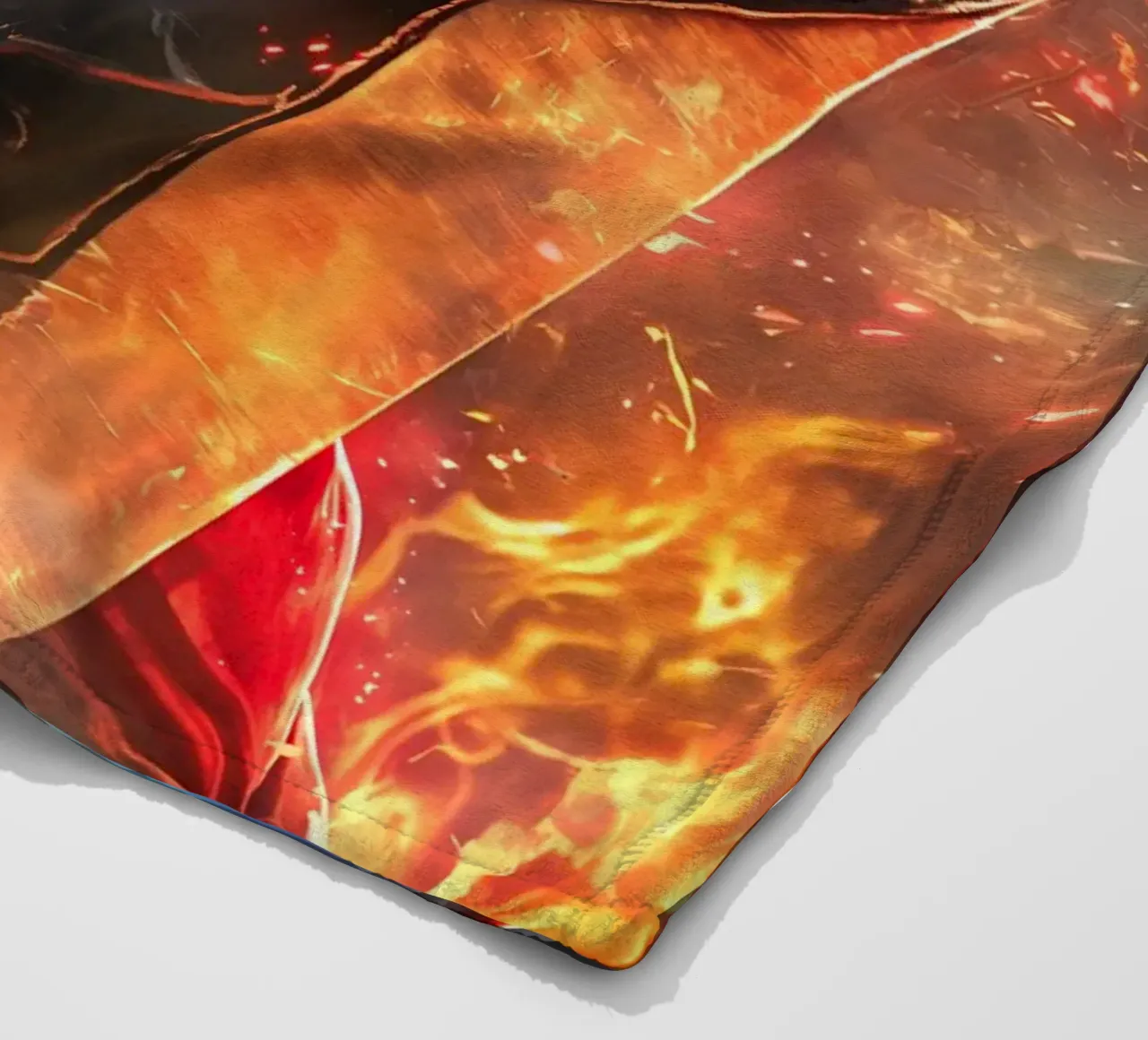 FFVII FF7 Cloud Strife Final Fantasy coperta in pile da Fleur de Lys