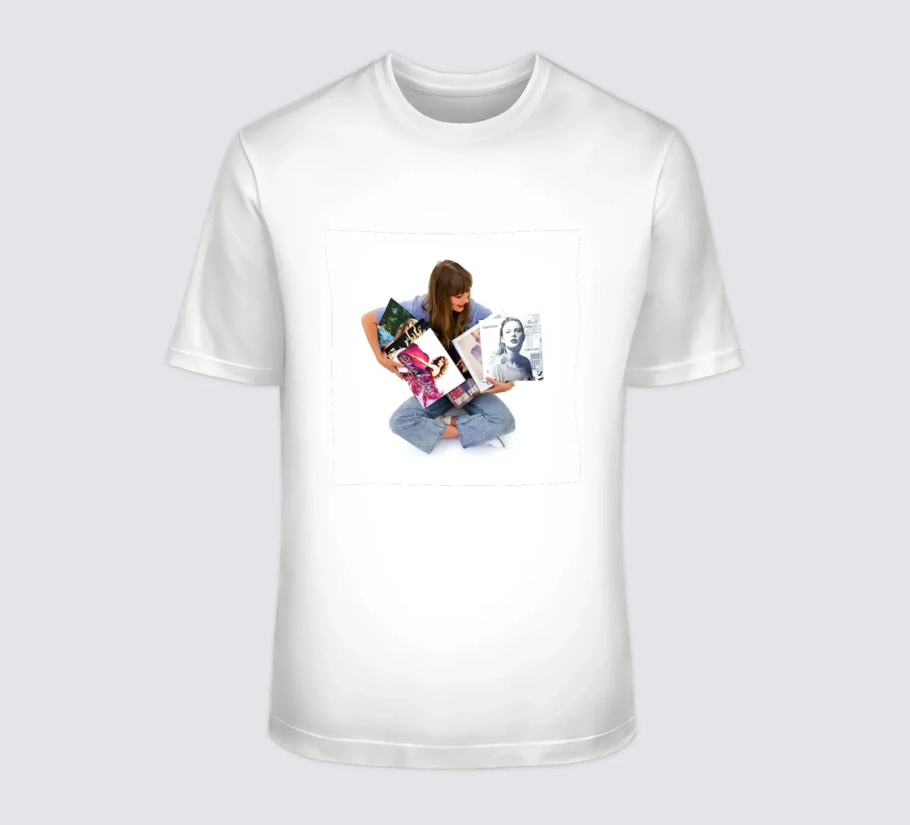 Taylor swift album t-shirt da AudioLibrary