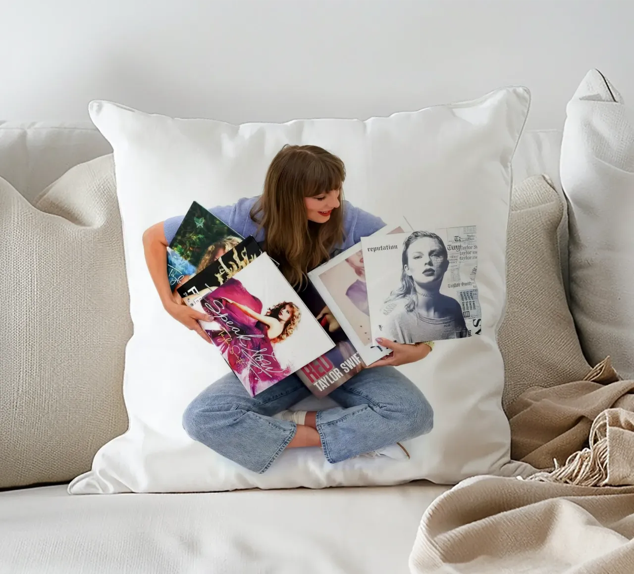 Taylor swift album cuscino da AudioLibrary