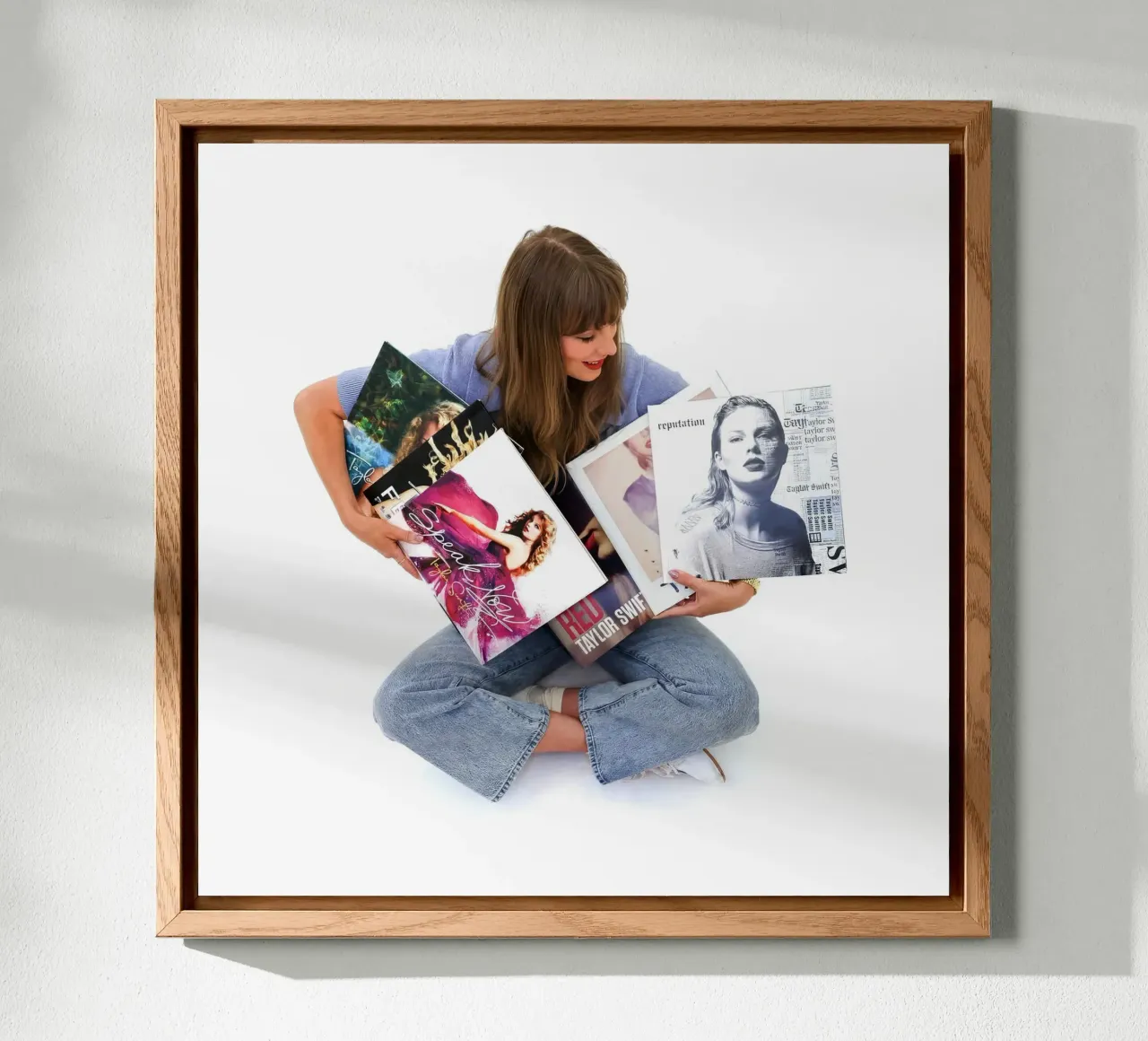 Taylor swift album alluminio dibond da AudioLibrary