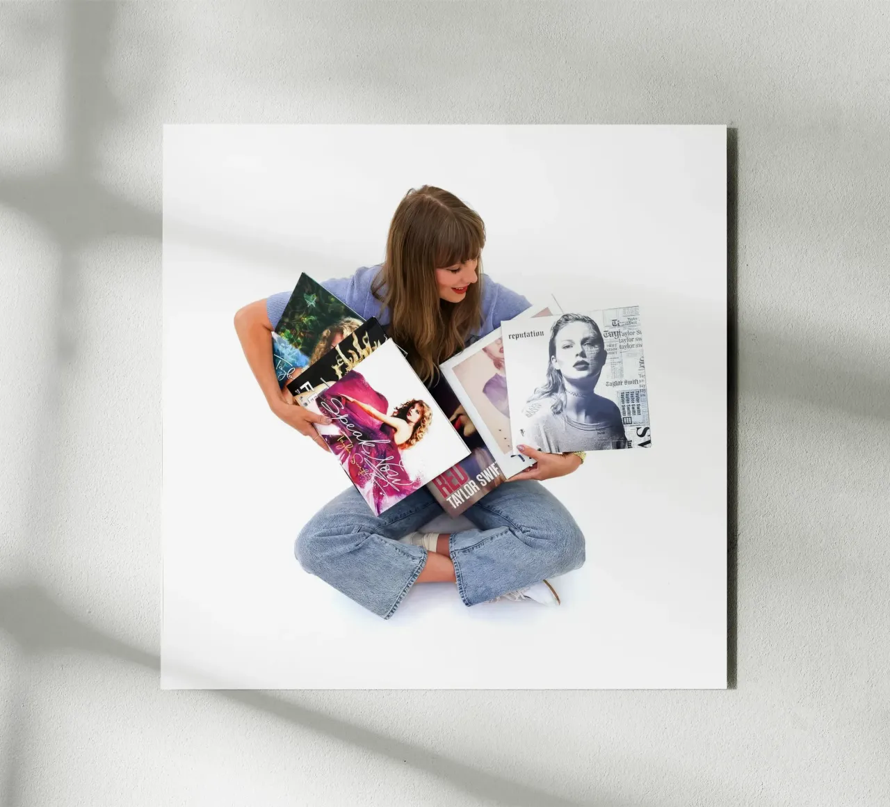 Taylor swift album alluminio dibond da AudioLibrary
